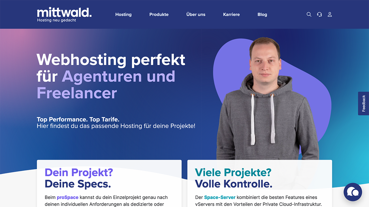 mittwald.de Webhosting